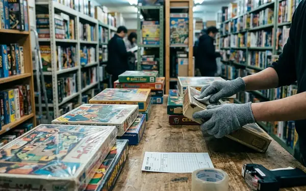 中古ボードゲームの委託販売の仕組みと歴史